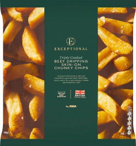 Exceptional by  Triple Cooked Beef Dripping Skin-on Chunky Chips 750g
