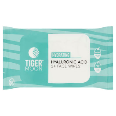 24 Hydrating Hyaluronic Acid Face Wipes