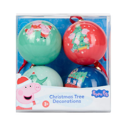 4 Pack Peppa Pig Baubles thumbnail 2