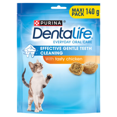 DENTALIFE Dental Chicken Cat Treats 140g thumbnail 2