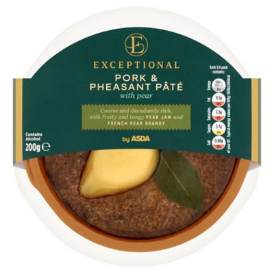 Pork & Pheasant Pâté with Pear 200g