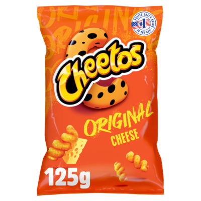 Twisted Original Cheese Corn Puffs Sharing Crisps 125g thumbnail 2