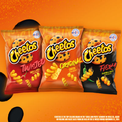 Twisted Original Cheese Corn Puffs Sharing Crisps 125g thumbnail 3