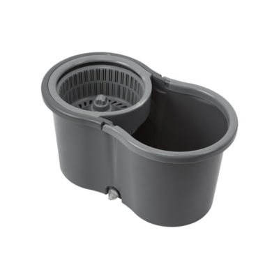 Grey Spin Mop and Bucket thumbnail 3