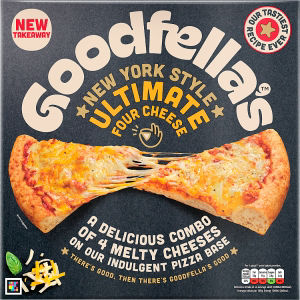 New York Style Ultimate Four Cheese Pizza 534g