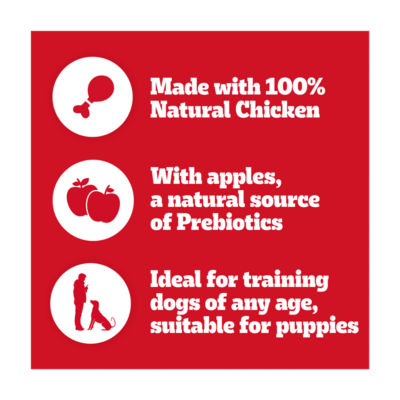 RANCHOS™ Dog Training Treat Cubes, With 100% Natural Chicken, 70g thumbnail 3