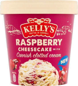 Raspberry Cheesecake with Cornish Clotted Cream 425ml thumbnail 2
