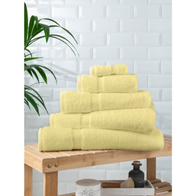 Pale Yellow Super-Soft Cotton Face Cloth