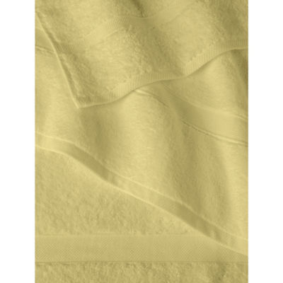 Pale Yellow Super-Soft Cotton Face Cloth thumbnail 3