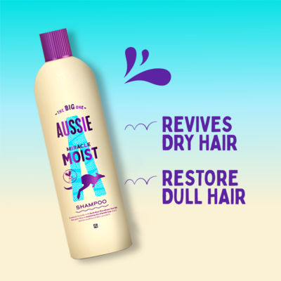 Miracle Moist Shampoo 400ml. Moisture-Quenching Formula to Revive Dry Hair thumbnail 3