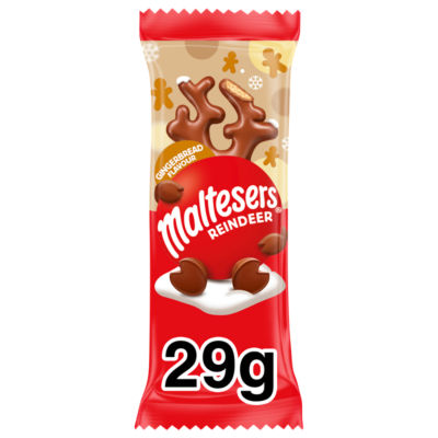 Reindeer Gingerbread Chocolate Christmas Treat 29g