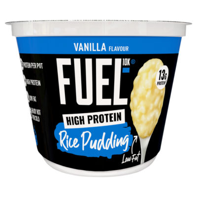 Vanilla Flavour High Protein Rice Pudding Dessert Snack Pot 210g thumbnail 3