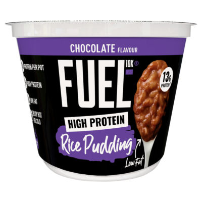 Chocolate Flavour High Protein Rice Pudding Dessert Snack Pot 210g thumbnail 3