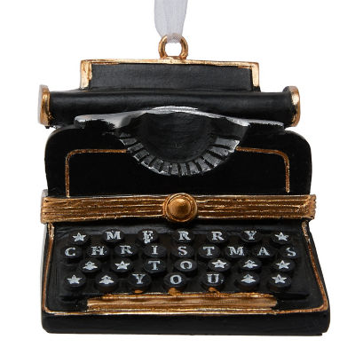 GH TYPEWRITER BAUBLE