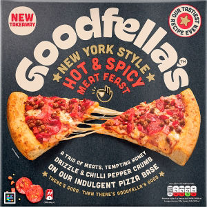 New York Style Hot & Spicy Meat Feast Pizza 571g