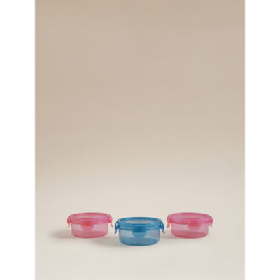 Kids 230ml clip lock container, pack of 3 thumbnail 2