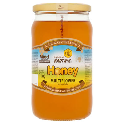 Multiflower Clear Honey 1kg thumbnail 2