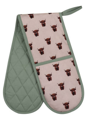 Highland Cow Oven Glove