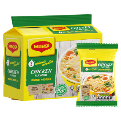 Chicken Flavour Instant Noodles 5 x 74g thumbnail 2