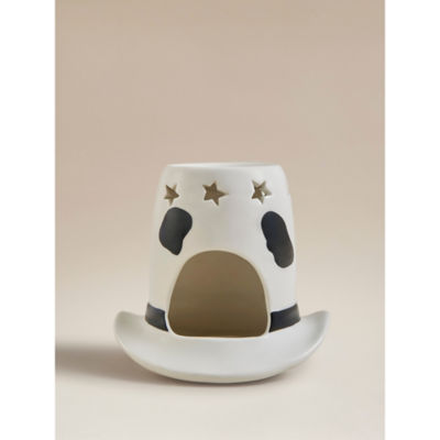 White Cowboy Hat Burner thumbnail 3