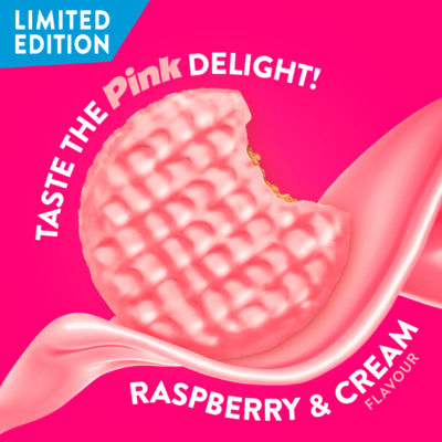 Limited Edition Digestive Pink Raspberry & Cream Flavour 232g thumbnail 4