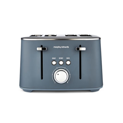 Morphy Richards Shadow 4-Slice Toaster Grey