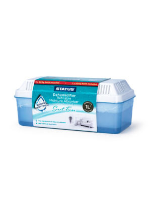 Dehumidifier Refillable Moisture Absorber - Scent Free