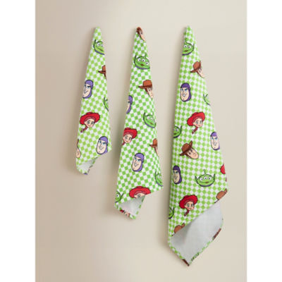 Disney Toy Story Green Cotton Bath Sheet