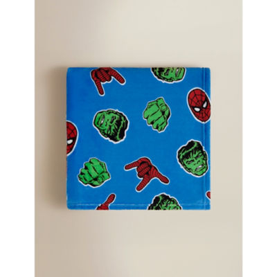 Marvel Hulk Navy Fleece Blanket thumbnail 2