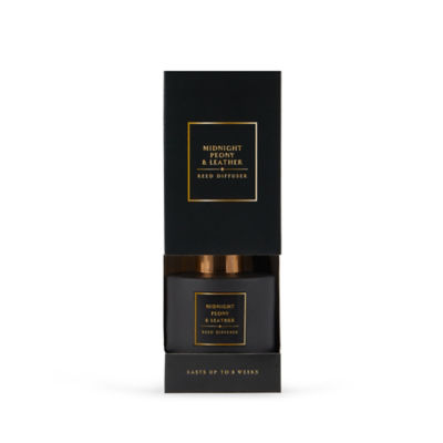 Classic Midnight Peony and Leather Reed Diffuser thumbnail 4