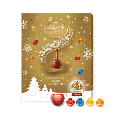 Lindor Assorted Mini Chocolate Advent Calendar 117g thumbnail 2