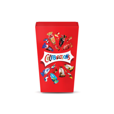 Milk Chocolate Mini Box of Chocolates & Biscuit Bars 69g thumbnail 2