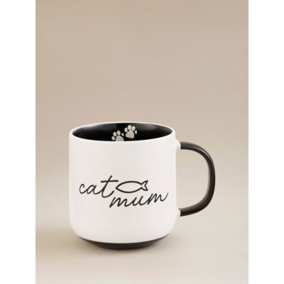 Black & White Cat Mum Mug