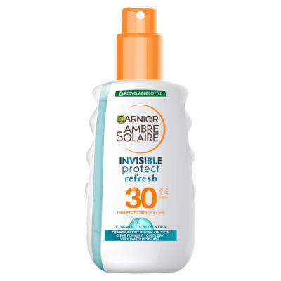 Ambre Solaire Invisible Protect Sun Cream Spray SPF30 150ml thumbnail 2