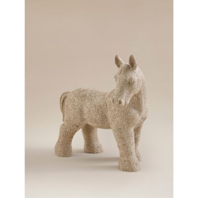 Beige Large Horse Ornament thumbnail 3
