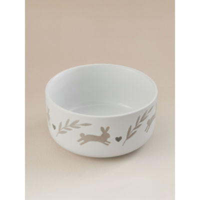 White Bunny Cereal Bowl thumbnail 5