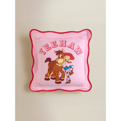 Toy Story Pink Jessie Cowgirl Yee Haw Cushion