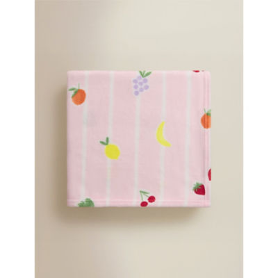 Mixed Fruit Fleece Blanket