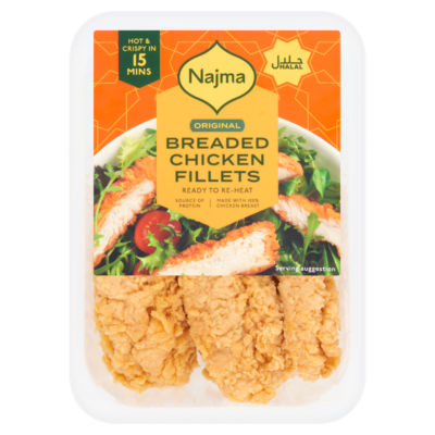 Original Breaded Chicken Fillets 300g