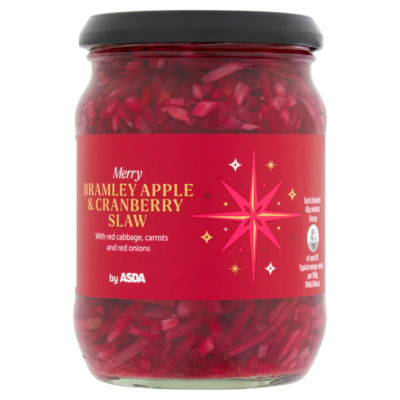 Merry Bramley Apple & Cranberry Slaw 340g