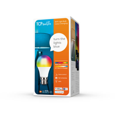 Tcp Smart Wifi Led Classic 806Lm B22 Rgb Cct