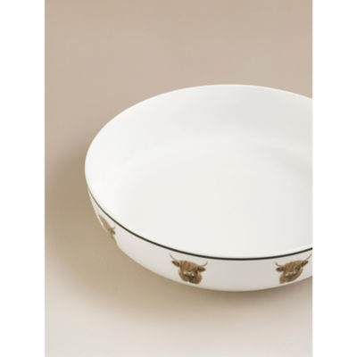 White Highland Cow Pasta Bowl thumbnail 3