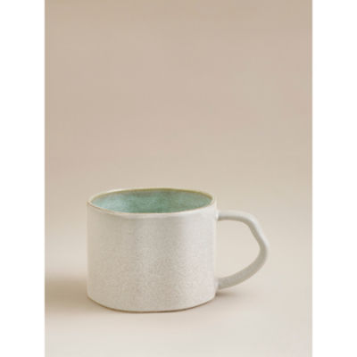 Matt Grey Reactive Glaze Mug
