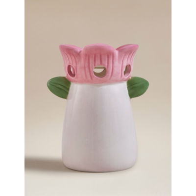 Pink Flower-Shaped Burner thumbnail 2