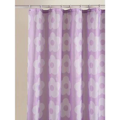 Lilac Flower Shower Curtain thumbnail 2