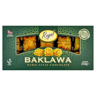 Limited Edition Baklawa Dubai Style Chocolate 250g