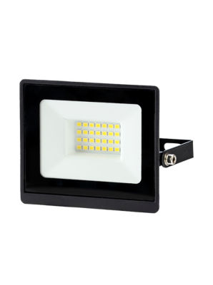 Cesena - 20W Slimline Led Black Floodlight - Ip65 Rated