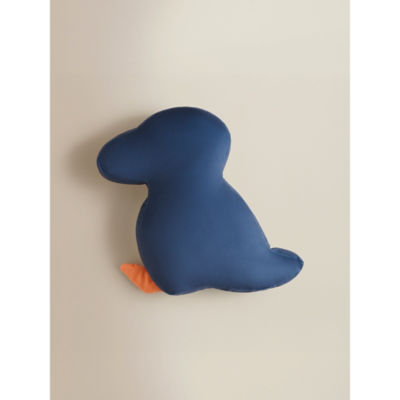 Navy Puffin-Shaped Cushion thumbnail 3