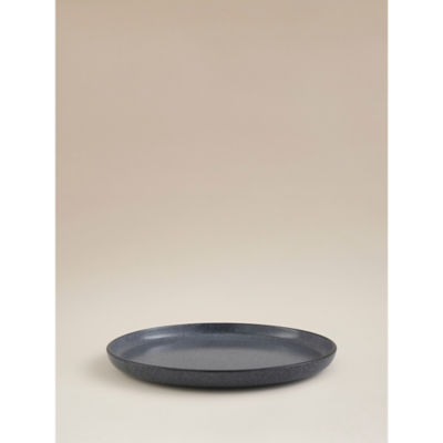 Dark Grey Concrete Dinner Plate thumbnail 2