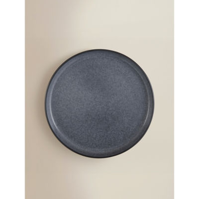 Dark Grey Concrete Dinner Plate thumbnail 3